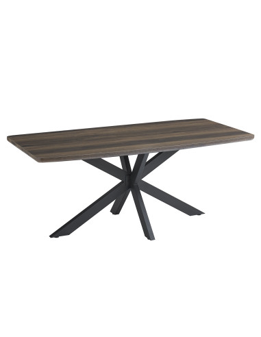 Mesa comedor 6 puestos Bonaire negro