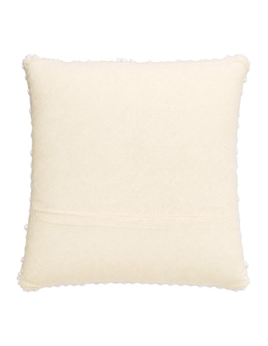 Cojín Bucles Arena 45x45 cm - Decoración Textil para el Hogar