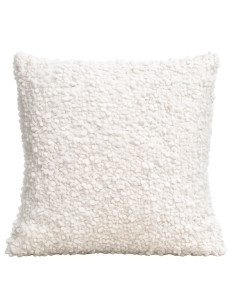 Cojín Bucles Arena 45x45 cm - Decoración Textil para el Hogar