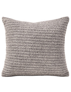 Cojín Textura Gris 42x42 cm - Decoración Moderna para el Hogar