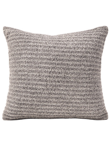 Cojín Textura Gris 42x42 cm - Decoración Moderna para el Hogar