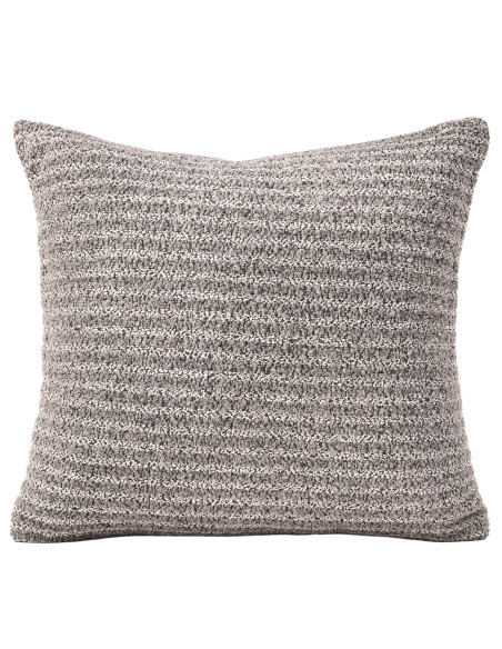 Cojín Textura Gris 42x42 cm - Decoración Moderna para el Hogar