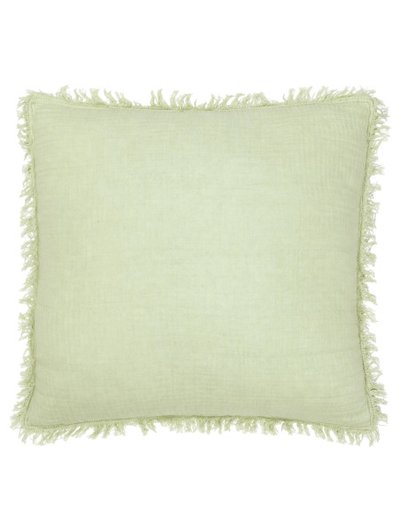 Cojín de Gasa Agua Verde 45x45 cm - Decoración Moderna