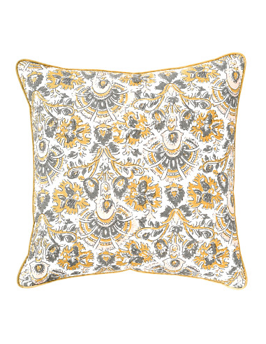 Cojín Print Botánico 45x45cm - Decoración Textil para el Hogar