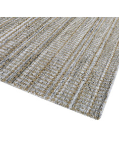 Alfombra Yute/Lana 120x180cm Bicolor Natural/Marfil - Living 2
