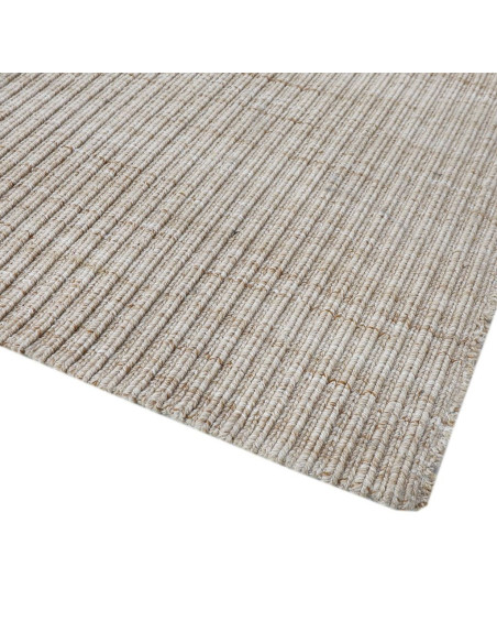 Alfombra Trenzada Arena 150x210 cm - Cálida y Acogedora