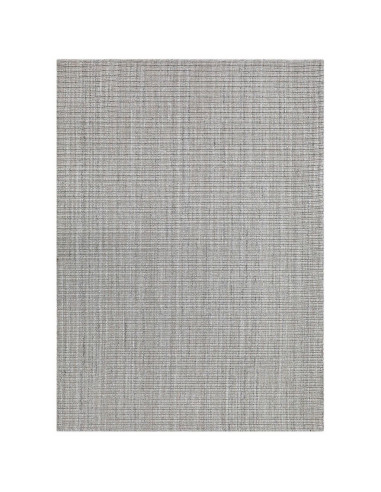 Alfombra Trenzada Gris 150x210cm - Estilo Moderno para Living