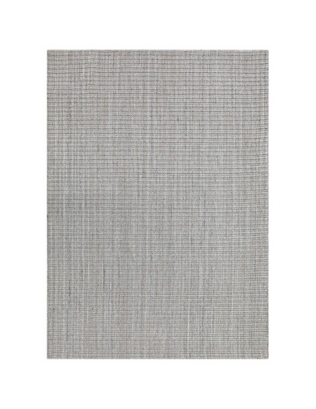Alfombra Trenzada Gris 150x210cm - Estilo Moderno para Living