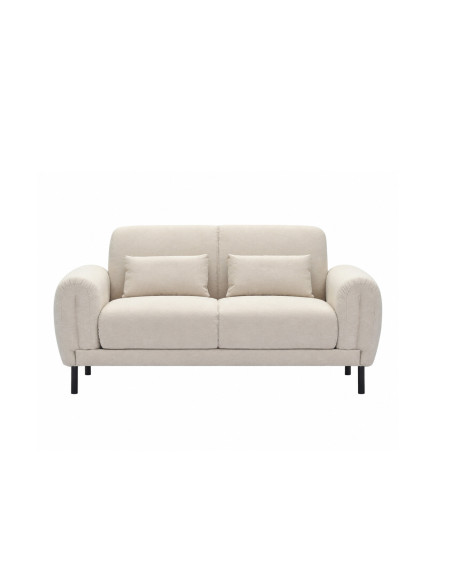 Sofá 2 cuerpos Lucía beige touch | DKO Home