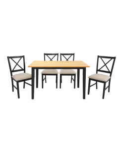 Juego comedor 4 sillas Jaxson