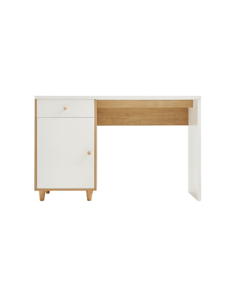 Escritorio Azores 120x59x75 Blanco - Mueble Moderno Home Office