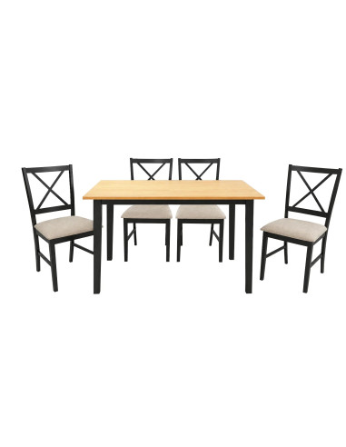Juego comedor 4 sillas Jaxson