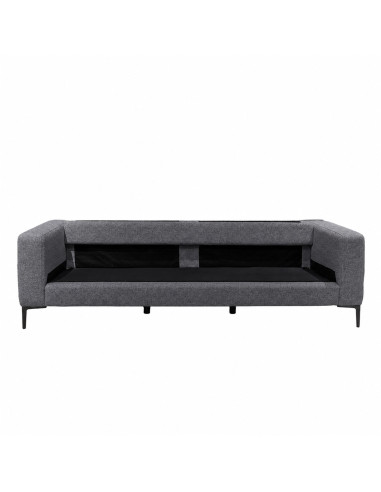 Sofá Seccional Versátil Gris Oscuro - Muebles de Living