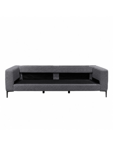 Sofá Seccional Versátil Gris Oscuro - Muebles de Living