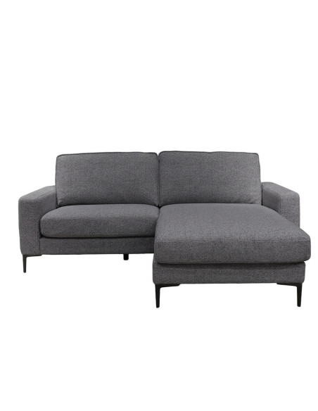 Sofá Seccional Versátil Gris Oscuro - Muebles de Living