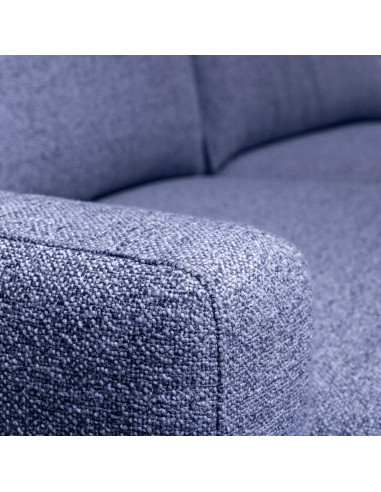 Sofá Seccional Versátil Azul - Muebles de Living Modernos