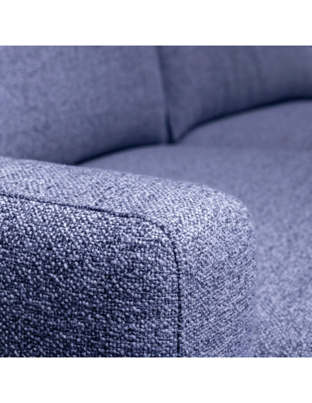 Sofá Seccional Versátil Azul - Muebles de Living Modernos