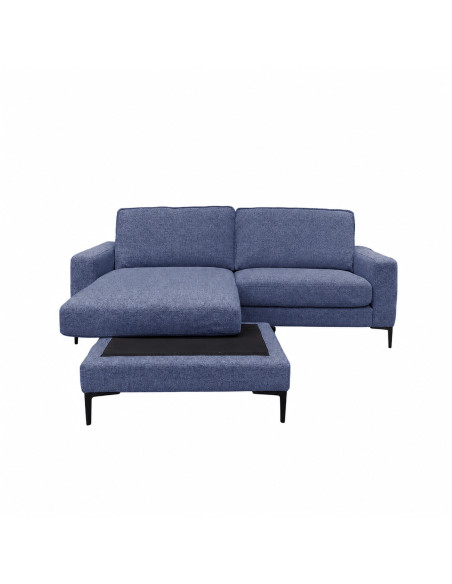 Sofá Seccional Versátil Azul - Muebles de Living Modernos