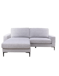Sofá Seccional Versátil Gris Claro - Muebles de Living 2
