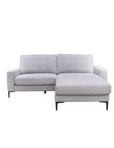 Sofá Seccional Versátil Gris Claro - Muebles de Living
