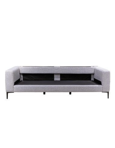 Sofá seccional Versatil gris claro | DKO Home