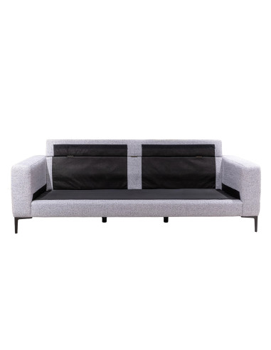 Sofá seccional Versatil gris claro | DKO Home