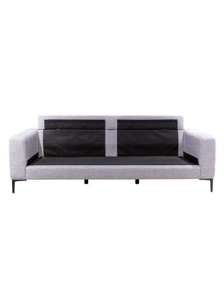 Sofá seccional Versatil gris claro | DKO Home