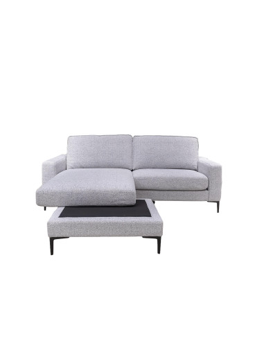 Sofá seccional Versatil gris claro | DKO Home