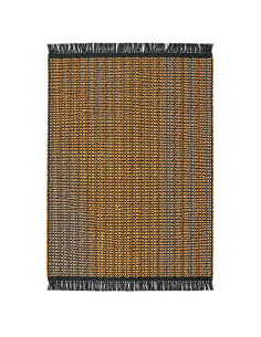 Alfombra trapillo BN naranjo 140x200 | DKO Home