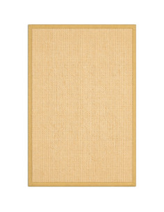 Alfombra lino inspire café 200x290 | DKO Home
