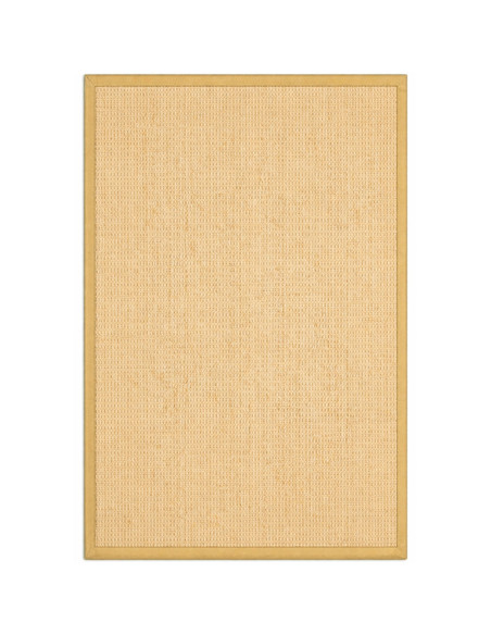 Alfombra lino inspire café 200x290 | DKO Home