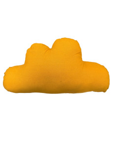Cojín Infantil Nube Amarilla 45x25cm - Decoración Dormitorio