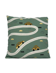 Cojín Infantil Pista 45x45cm - Diseño Divertido para Niños