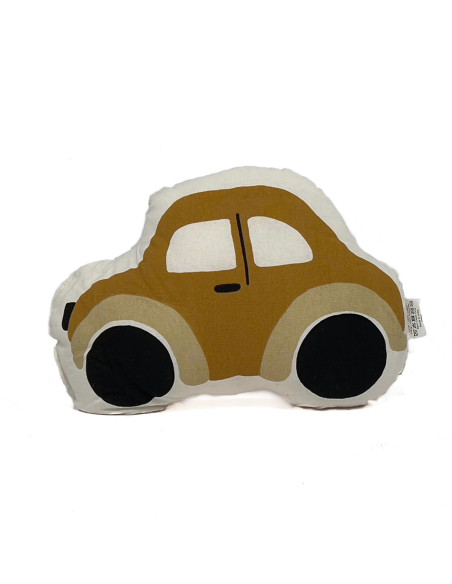 Cojín Infantil Auto 40x25 cm - Algodón y Poliéster