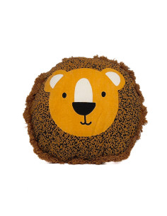Cojín Infantil León 40cm - Algodón y Poliéster