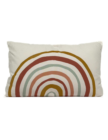 Cojín Arcoiris 30x50cm - Decoración Infantil Textil Hogar