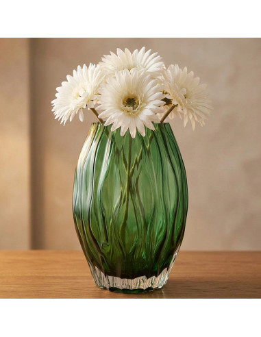 Florero 14x20cm Falun verde
