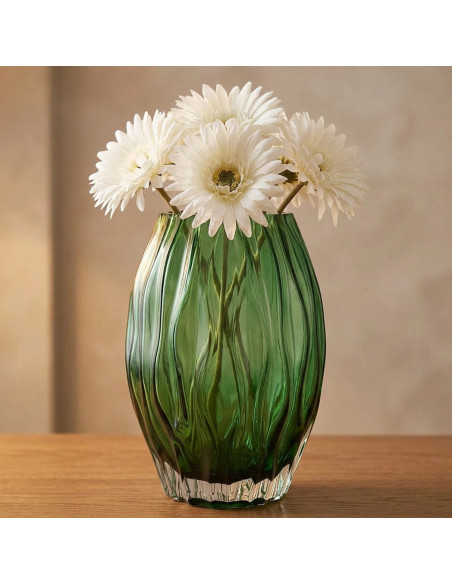Florero 14x20cm Falun verde