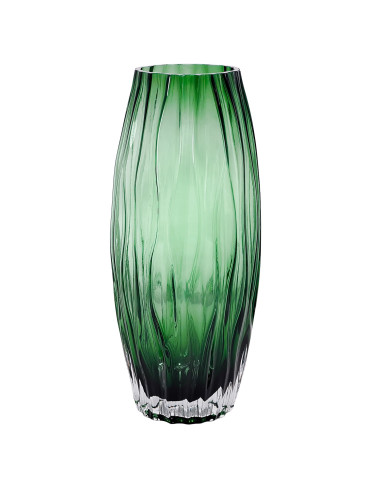 Florero 13x30cm Falun verde