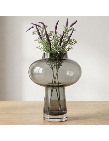 Florero 16x20cm Visby gris