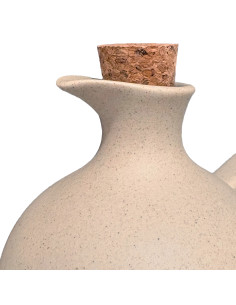 Alcuza Cerámica 2 Piezas 500ml - Accesorio Mesa Elegante 2