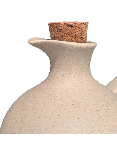Alcuza Cerámica 2 Piezas 500ml - Accesorio Mesa Elegante 2