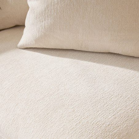 Sofá 3 Cuerpos Nova Blanco Chenille | DKo Home