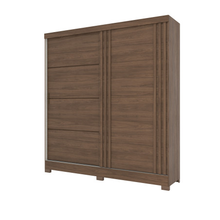 Closet 2 puertas York castaño