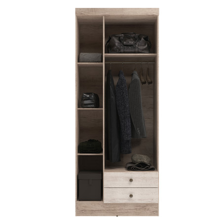 Closet 3 puertas Moscú Fendy/Nature