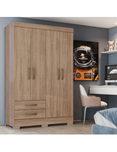 Closet 4 puertas Jequitibia 2