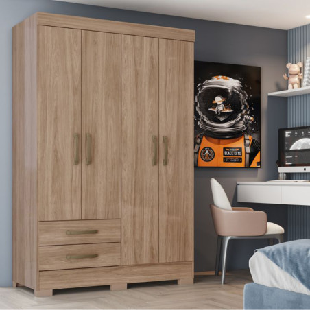 Closet 4 puertas Jequitibia