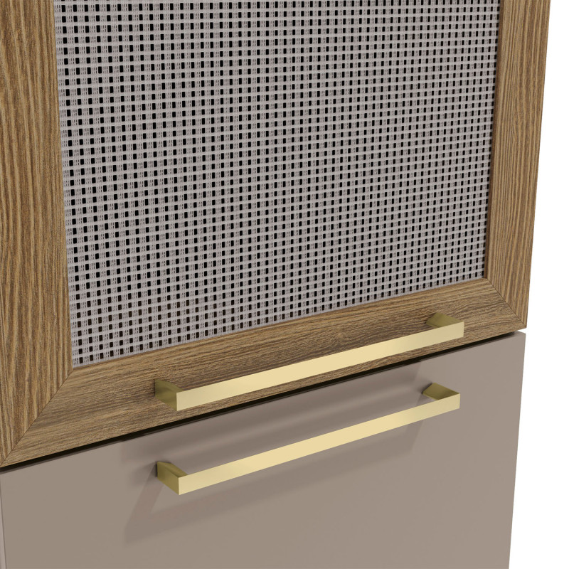 Despensa Botanic Gris 50cm - Mueble de Cocina con Puertas