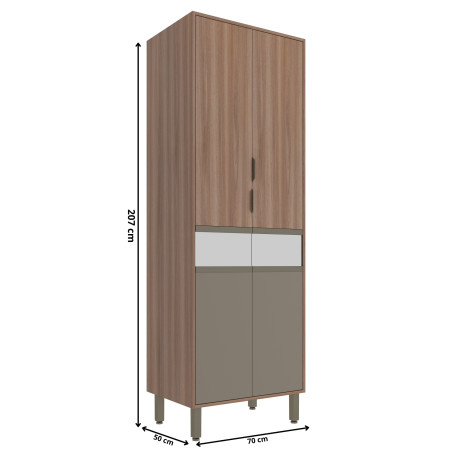 Despensa Louise 2 puertas 70cm