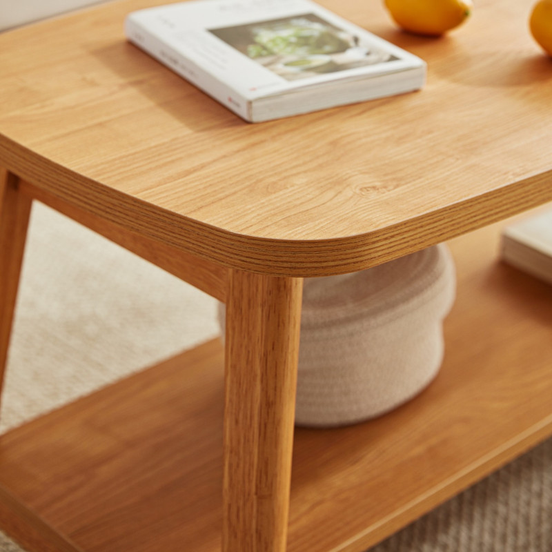 Mesa Centro Maine Madera 100x50x42,5 cm - Muebles Living